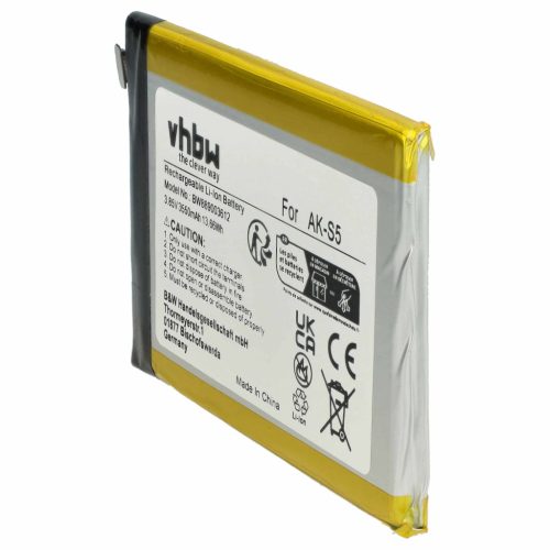 VHBW Senioren Mobiltelefon Akku Emporia AK-S5, AK-S5-BC - 3550 mAh 3,85 V Li-Ion