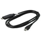 VHBW USB-C Adatkábel Samsung CB20U05A, AD39-00164A, AD39-00154A, AD31-00147A helyettesítésére - 14 cm