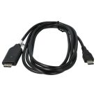 VHBW USB-C Adatkábel Samsung CB20U05A, AD39-00164A, AD39-00154A, AD31-00147A helyettesítésére - 14 cm