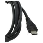 VHBW USB-C Adatkábel Samsung CB20U05A, AD39-00164A, AD39-00154A, AD31-00147A helyettesítésére - 14 cm