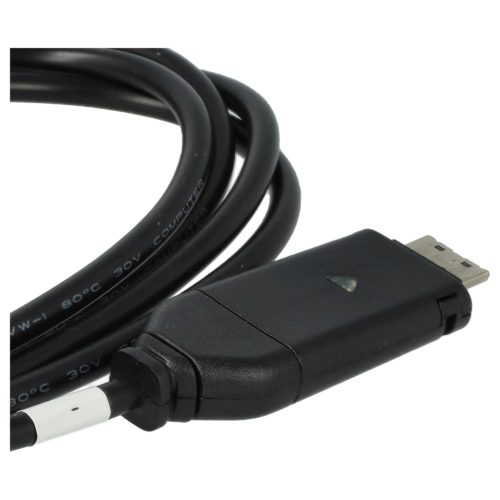 VHBW USB-C Adatkábel Samsung CB20U05A, AD39-00164A, AD39-00154A, AD31-00147A helyettesítésére - 14 cm