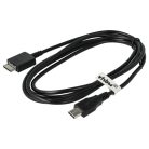 VHBW USB-C Adatkábel Sony WMC-NW20MU helyettesítésére - 13,6 cm
