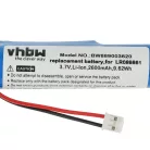 VHBW Auto TCU / ECU Akku LR089861 - 2600 mAh 3,7 V Li-Ion