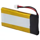 VHBW Kabelloser Kopfhörer Akku 1ICP52/248P 1S1P - 500 mAh 3,7 V Li-Polymer