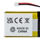 VHBW Drahtloser Kopfhörer Akku ICP40/25/40P - 350 mAh 3,7 V Li-Polymer