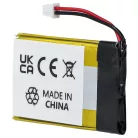 VHBW Drahtloser Kopfhörer Akku ICP40/25/40P - 350 mAh 3,7 V Li-Polymer