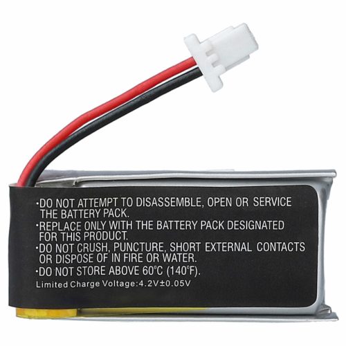 VHBW Vezeték nélküli headset akkumulátor YP401225P - 80 mAh 3,7 V Li-polimer