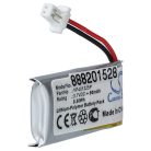 VHBW Vezeték nélküli headset akkumulátor YP401225P - 80 mAh 3,7 V Li-polimer