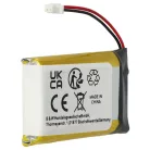 VHBW Wireless Headset Battery YP802542P - 650 mAh 3.7 V Li-polymer