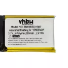 VHBW Wireless Headset Battery YP802542P - 650 mAh 3.7 V Li-polymer
