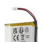 VHBW Wireless Headset Battery YP802542P - 650 mAh 3.7 V Li-polymer