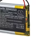 VHBW Videokamera Akku YP803040P Ersatz - 1000 mAh 3,7 V Li-Polymer