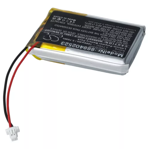 VHBW Videokamera Akku YP803040P Ersatz - 1000 mAh 3,7 V Li-Polymer