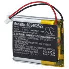 VHBW Videokamera Akku YP803040P Ersatz - 1000 mAh 3,7 V Li-Polymer