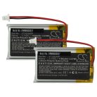 VHBW Kabelloses Kopfhörer Akku YT102540P - 1100 mAh 3,7 V Li-Polymer