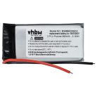 VHBW Wireless Headset Battery Cardo BAT00007 - 850 mAh 3.7 V Li-polymer