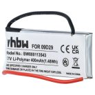 VHBW GPS Akku 09D29, H452050, BAT00008 - 400 mAh 3,7 V Li-Polymer