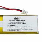 VHBW GPS Akku BAT00004 - 800 mAh 3,7 V Li-Polymer