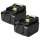 VHBW Electric Tool Battery Makita BL1415G, BL1413G, 196375-4, BL1411G - 4000 mAh 14.4 V Li-Ion
