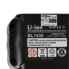 VHBW Electric Tool Battery Makita BL1415G, BL1413G, 196375-4, BL1411G - 4000 mAh 14.4 V Li-Ion