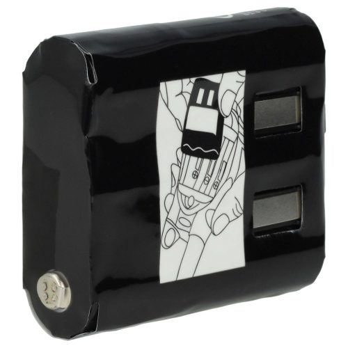 VHBW Rádió Akkumulátor Motorola FRS-4002A, HKNN4002B, HKNN4002A, 56315, 4002A - 1300 mAh 3,6 V NiMH