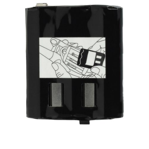 VHBW Radio Battery Motorola FRS-4002A, HKNN4002B, HKNN4002A, 56315, 4002A - 1300 mAh 3.6 V NiMH