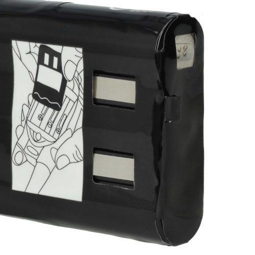 VHBW Radio Battery Motorola FRS-4002A, HKNN4002B, HKNN4002A, 56315, 4002A - 1300 mAh 3.6 V NiMH