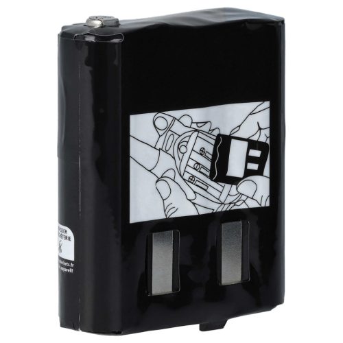 VHBW Radio Battery Motorola 4002A, 56315, FRS-009, AP-4002, AP-4002H, 1532, 53615 - 1500 mAh 3.6 V NiMH