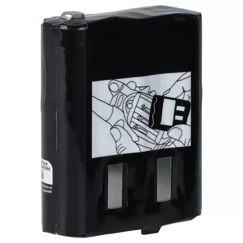 VHBW Radio Akku Motorola 4002A, 56315, FRS-009, AP-4002, AP-4002H, 1532, 53615 - 1500 mAh 3,6 V NiMH