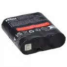 VHBW Radio Akku Motorola 4002A, 56315, FRS-009, AP-4002, AP-4002H, 1532, 53615 - 1500 mAh 3,6 V NiMH