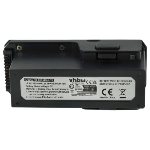 VHBW Drón Akkumulátor SJ R/C DS854085-3S - 2500 mAh 11,1 V Li-Ion