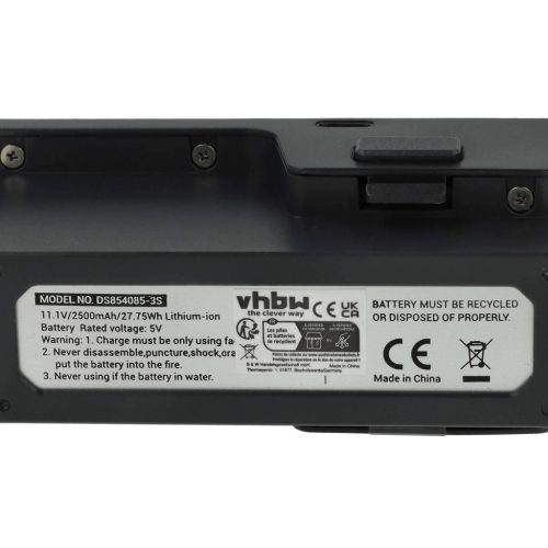 VHBW Drón Akkumulátor SJ R/C DS854085-3S - 2500 mAh 11,1 V Li-Ion