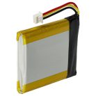 VHBW GlobalSat H553438 Smartwatch Battery - 750 mAh 3.7 V Li-polymer