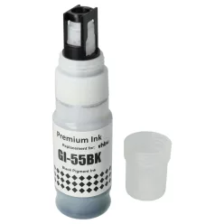   VHBW Nachfüll-Tinte Canon GI-55BK, 6292C001 - Pigmentiert, 70 ml