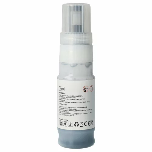 VHBW Nachfüll-Tinte Canon GI-55BK, 6292C001 - Pigmentiert, 70 ml