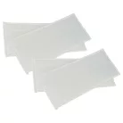 VHBW Window Cleaner Cloth 2.633-928.0 - 4 pcs microfiber