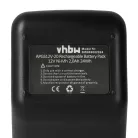 VHBW Battery Replacement for Gesipa CPT12/2 EHD Blind Rivet Gun - 2000 mAh 12 V NiMH