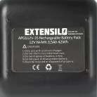 VHBW Battery Replacement for Gesipa CPT12/2 EHD Blind Rivet Gun - 3500 mAh 12 V NiMH