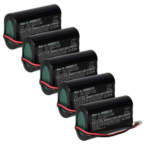 VHBW Battery BAT04703706701900, 4508401 - 5200 mAh 3.7 V Li-Ion