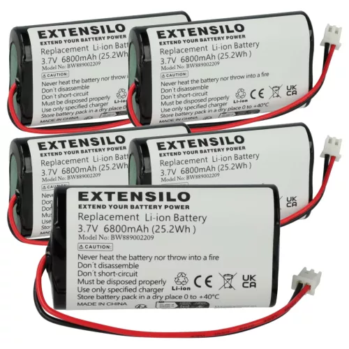 VHBW Akku Sigor 4508401 - 6800 mAh 3,7 V Li-Ion