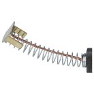 VHBW Kohlebürste Europart 072960 Ersatz - 4,9 x 9,95 x 28 mm