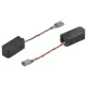 VHBW Carbon Brush Flex 285994, 264571 - 6.3 x 7 x 15 mm