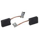 VHBW Kohlebürste Flex 340006, 339946 - 6,3 x 16 x 22 mm