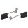 VHBW Kohlebürste Flex 340006, 339946 - 6,3 x 16 x 22 mm