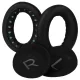 VHBW Ear Pads for Bose QC45 Headphones - Foam / Synthetic Fiber, 19 mm Thick