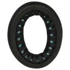 VHBW Ear Pads for Bose QC45 Headphones - Foam / Synthetic Fiber, 19 mm Thick