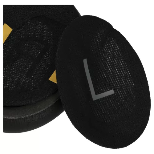 VHBW Ear Pads for Bose QC45 Headphones - Foam / Synthetic Fiber, 19 mm Thick
