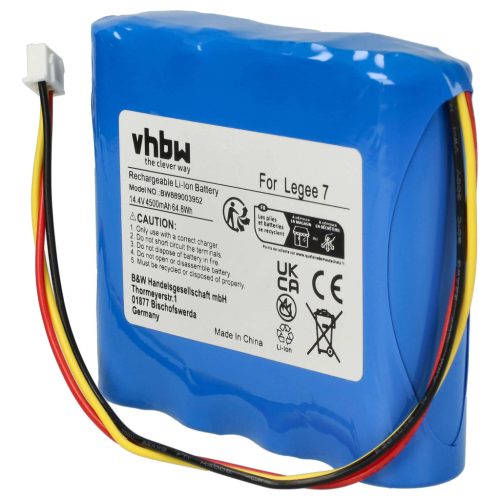 VHBW Akku Hobot LG700P1001 - 4000 mAh 14,4 V Li-Ion