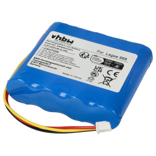 VHBW Akku Hobot HB668P108 - 3000 mAh 14,8 V Li-Ion