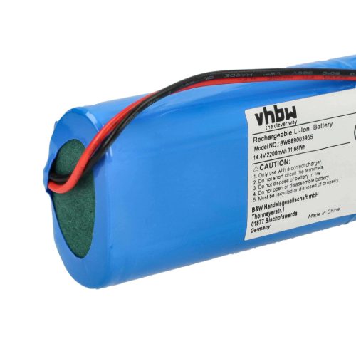 VHBW Akku Chuango CL059 Ersatz - 2200 mAh 14,4 V Li-Ion